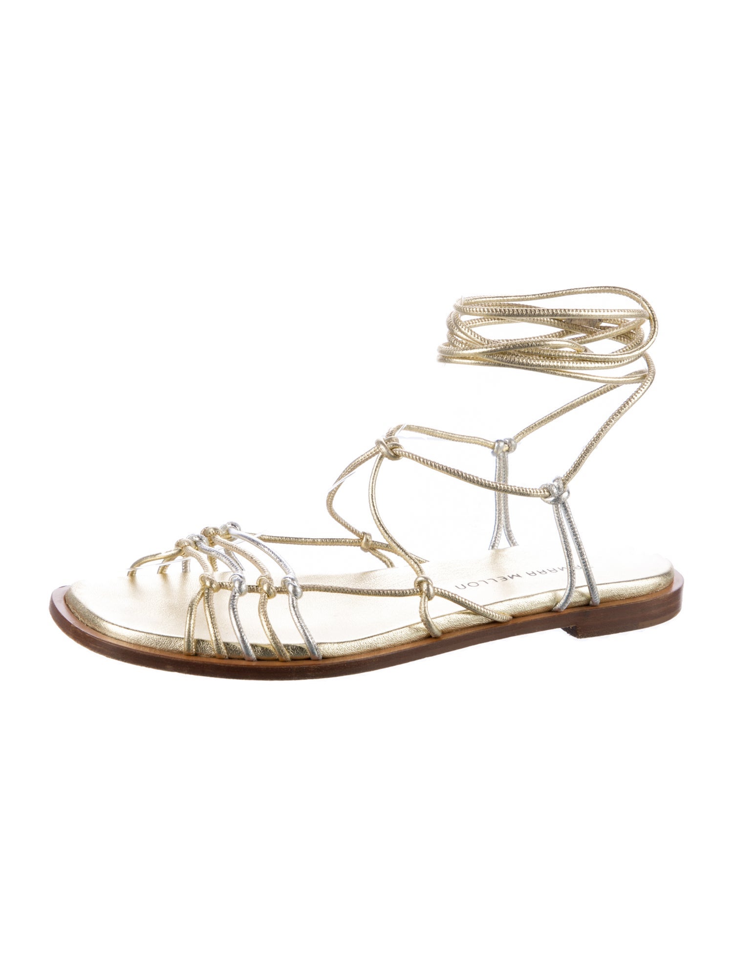 Tamara Mellon Leather Flats