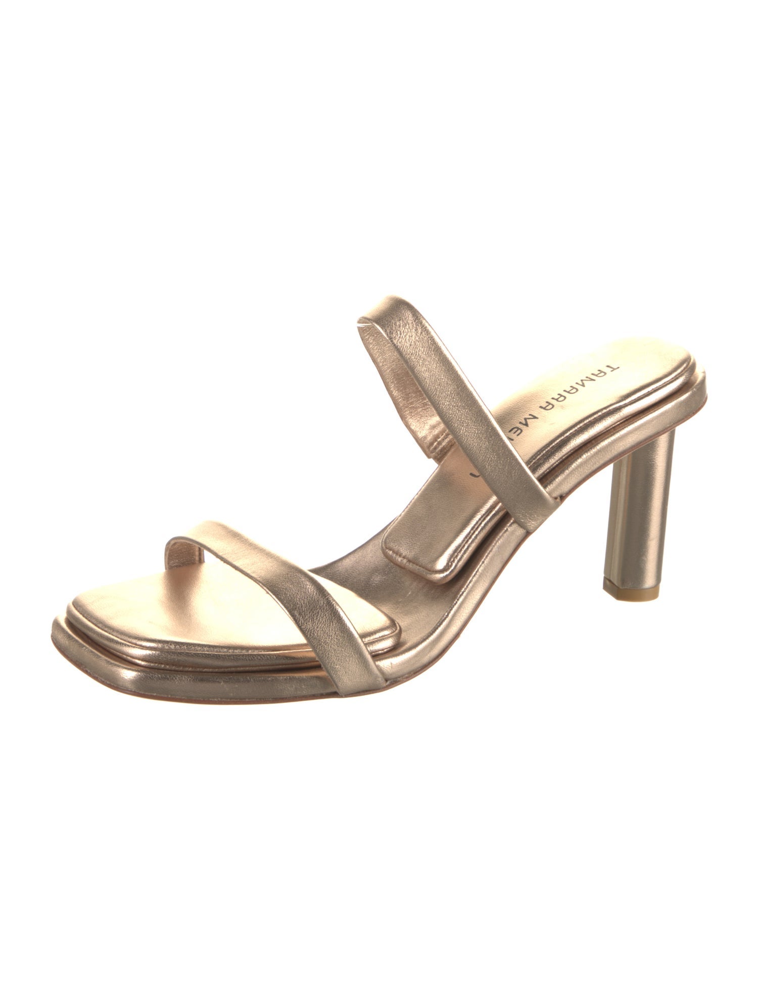 Tamara Mellon Leather Slides