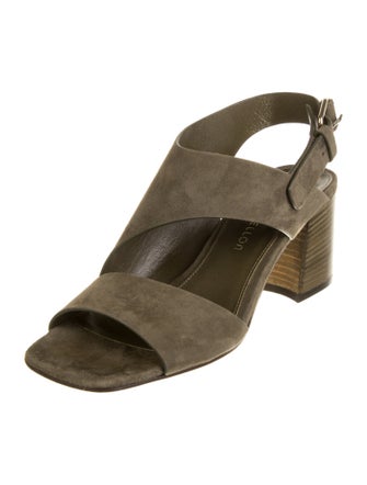 Tamara Mellon Suede Slingback Sandals