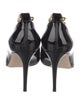 Tamara Mellon Patent Leather Chain-Link Accents Pumps