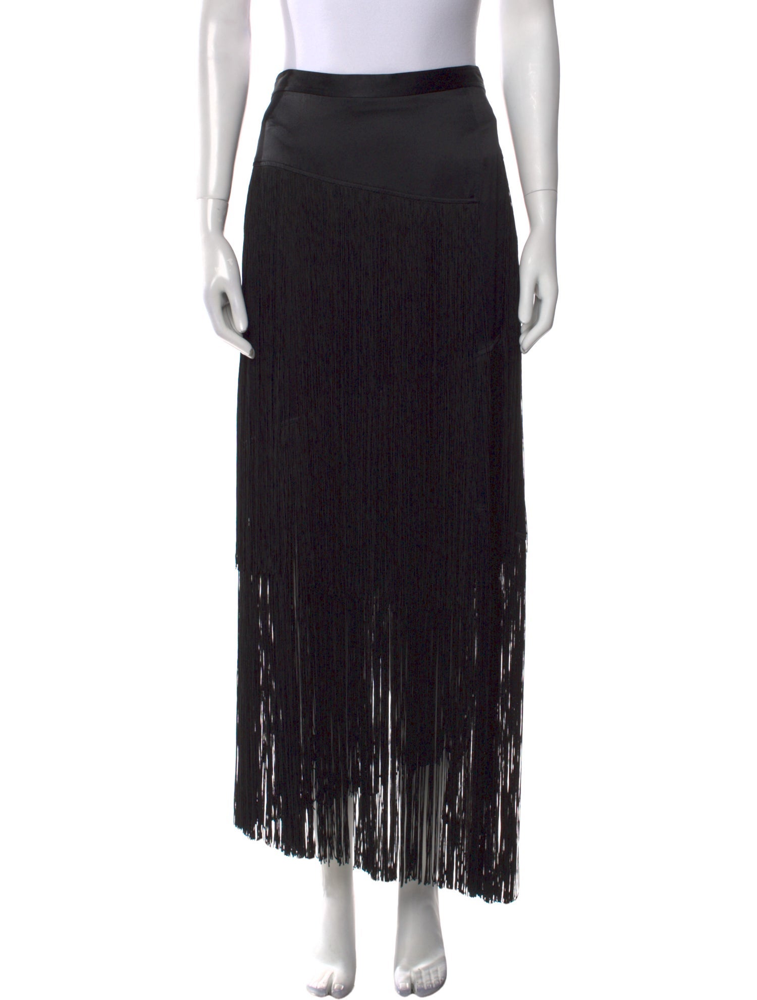 Tamara Mellon Silk Knee-Length Skirt