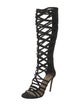 Tamara Mellon Suede Gladiator Sandals