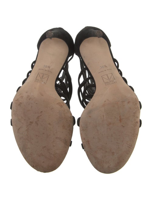 Tamara Mellon Suede Gladiator Sandals