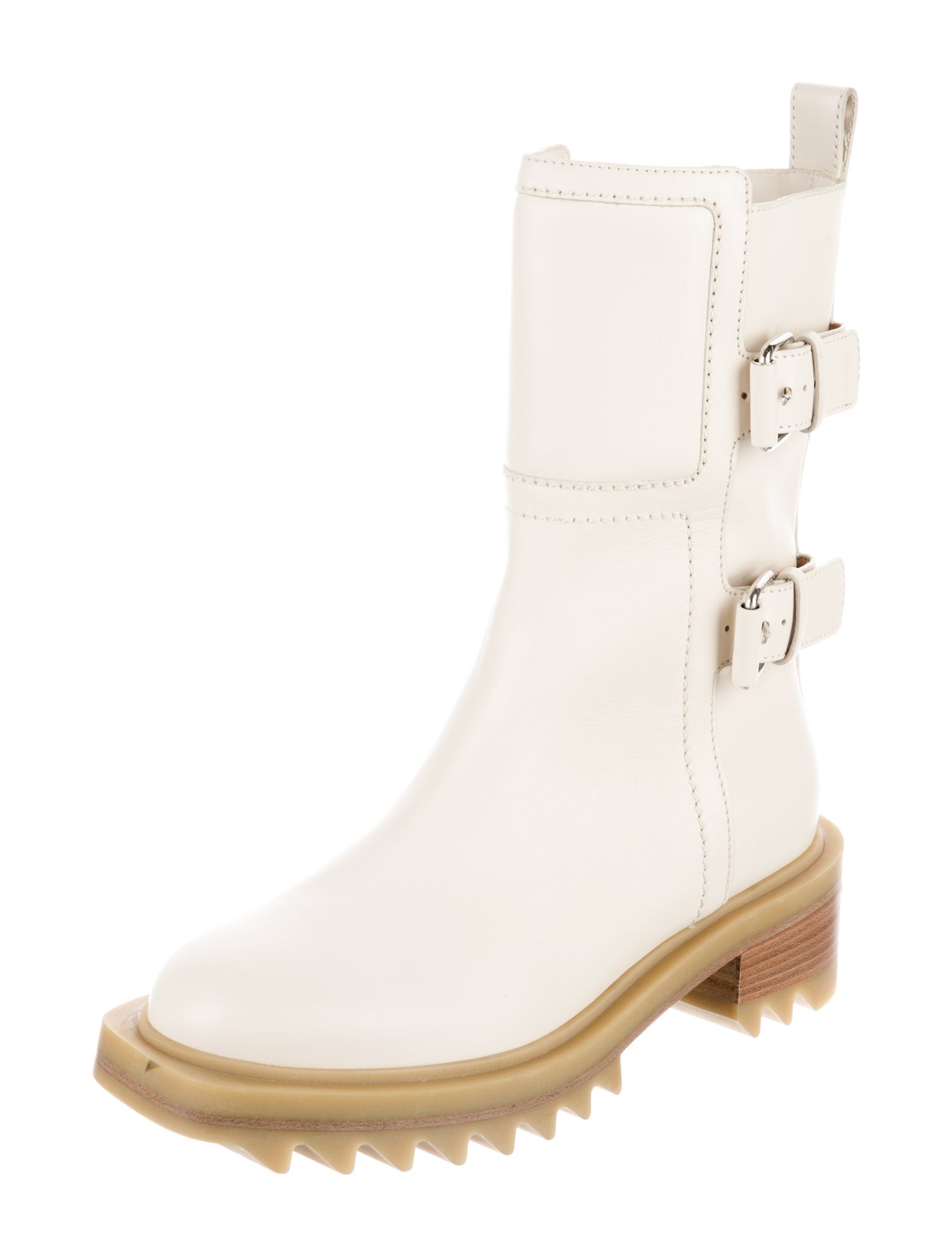 Tamara Mellon Leather Moto Boots