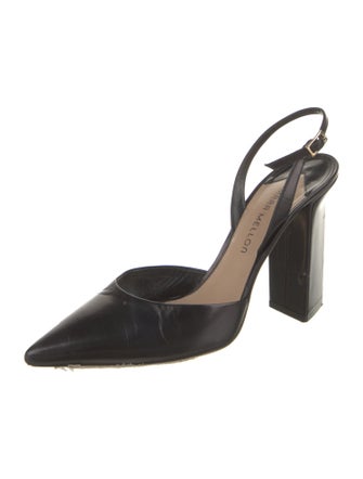 Tamara Mellon Leather Slingback Pumps
