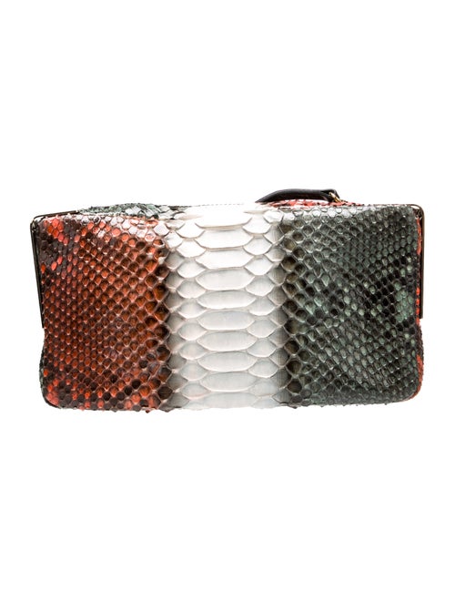 Tamara Mellon Snakeskin Clutch