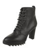 Tamara Mellon Leather Lace-Up Boots