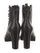 Tamara Mellon Leather Lace-Up Boots