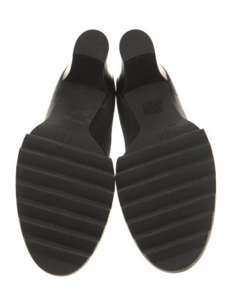 Tamara Mellon Leather Lace-Up Boots