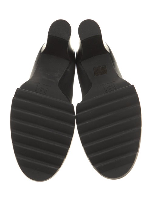 Tamara Mellon Leather Lace-Up Boots