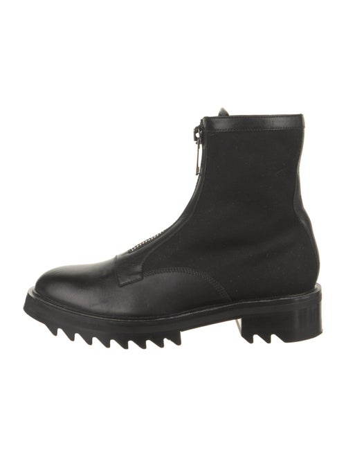 Tamara Mellon Leather Combat Boots