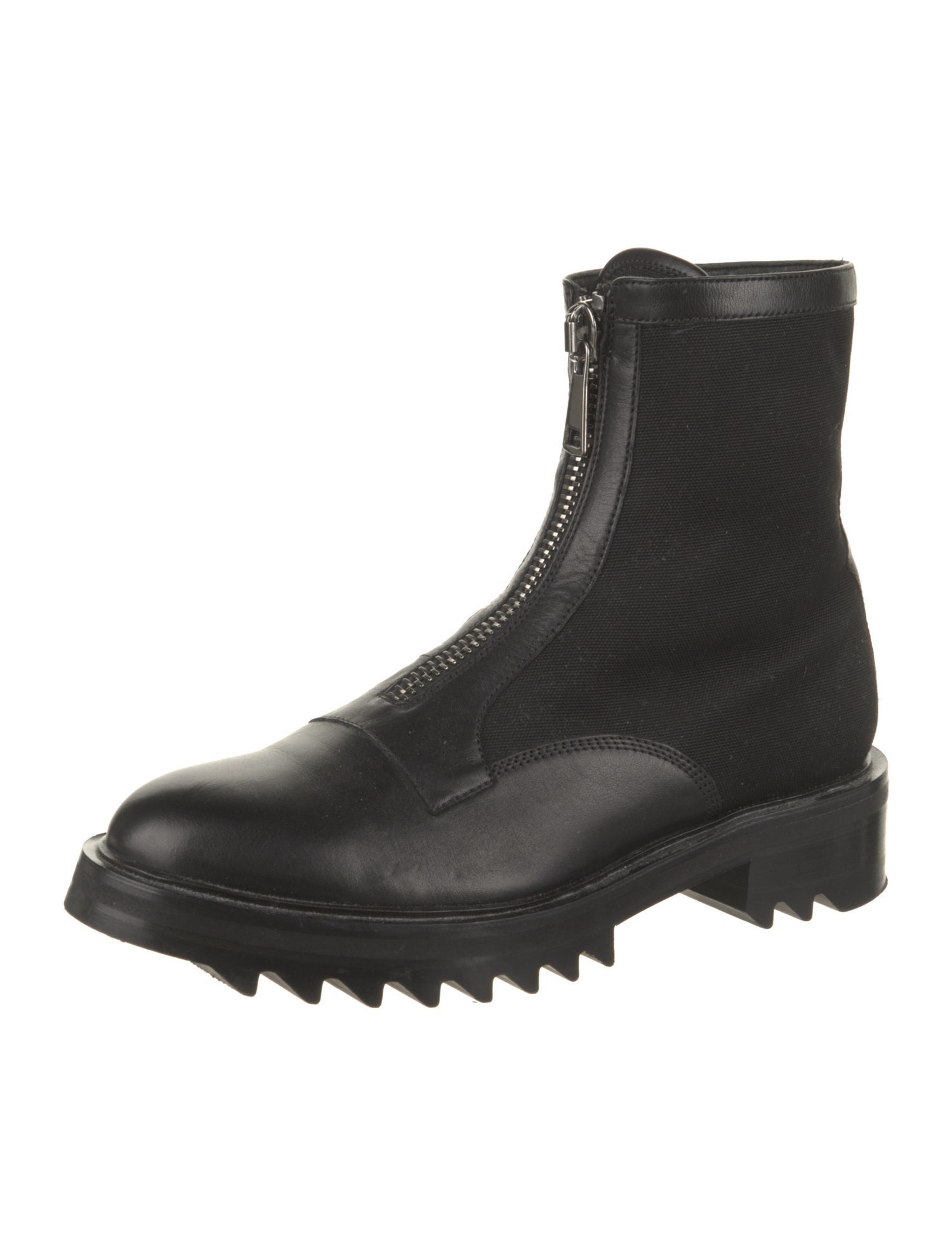 Tamara Mellon Leather Combat Boots