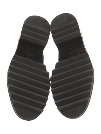 Tamara Mellon Leather Combat Boots