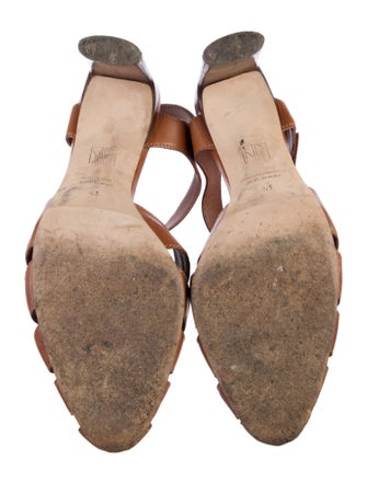 Tamara Mellon Leather T-Strap Pumps