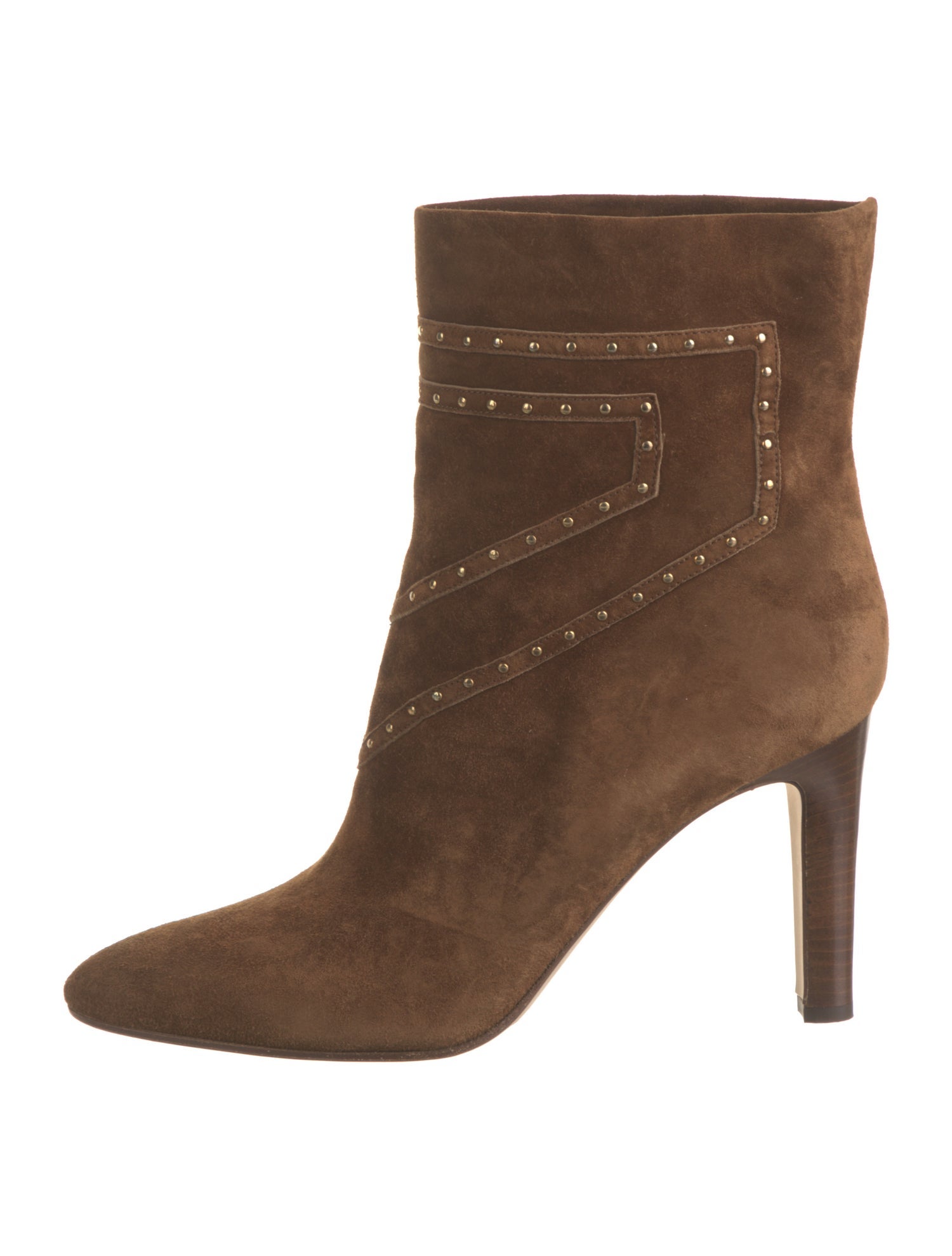 Tamara Mellon Suede Studded Accents Boots w/ Tags