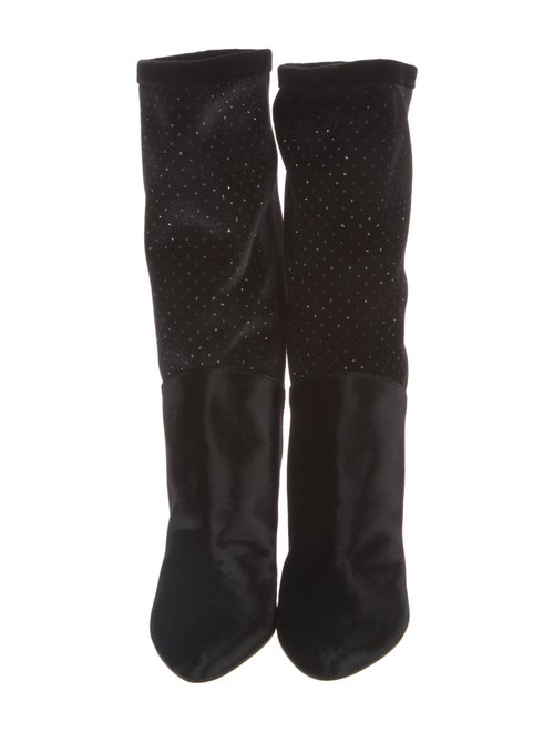 Tamara Mellon Glitter Boots