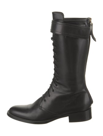 Tamara Mellon Leather Rain Boots