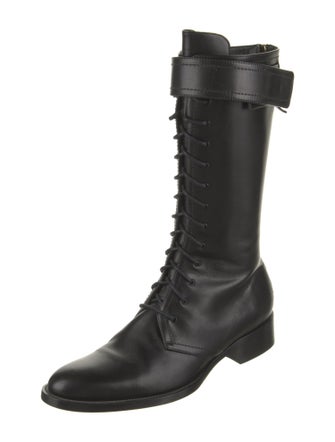 Tamara Mellon Leather Rain Boots