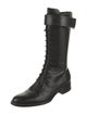 Tamara Mellon Leather Rain Boots