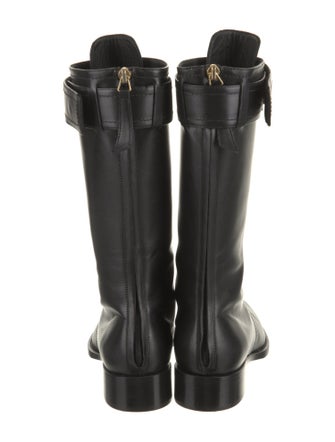 Tamara Mellon Leather Rain Boots