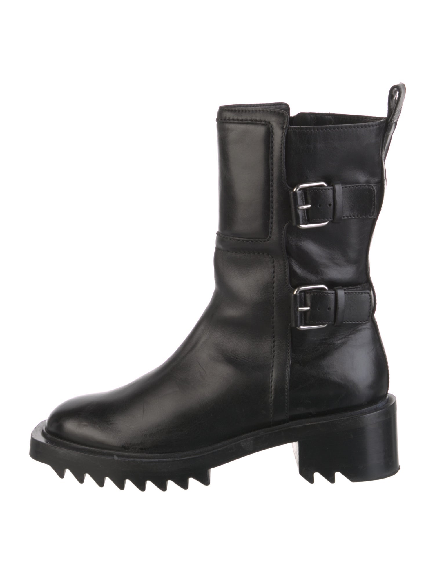 Tamara Mellon Leather Moto Boots
