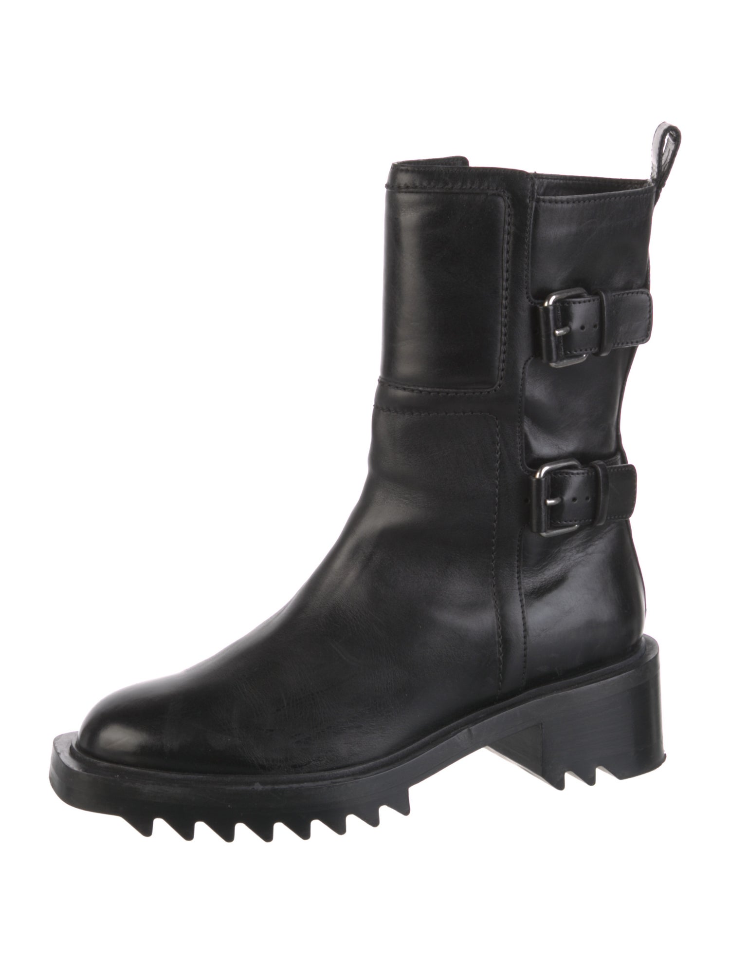 Tamara Mellon Leather Moto Boots
