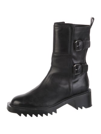 Tamara Mellon Leather Moto Boots