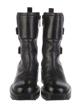 Tamara Mellon Leather Moto Boots