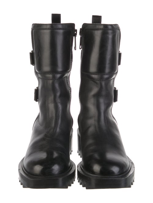 Tamara Mellon Leather Moto Boots