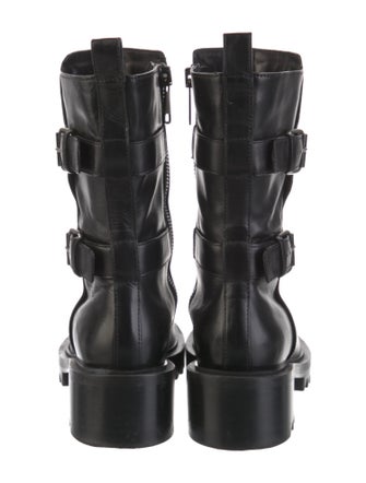 Tamara Mellon Leather Moto Boots