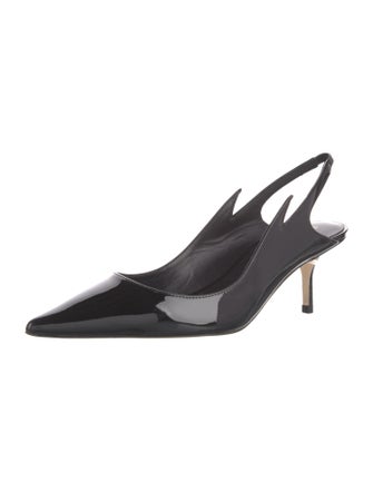 Tamara Mellon Patent Leather Slingback Pumps