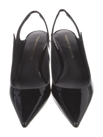 Tamara Mellon Patent Leather Slingback Pumps