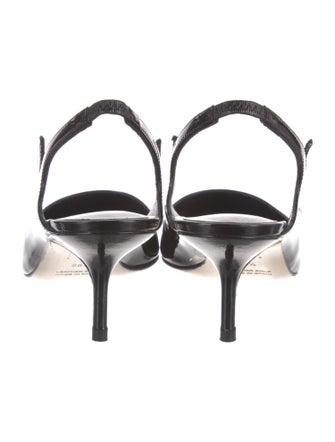 Tamara Mellon Patent Leather Slingback Pumps