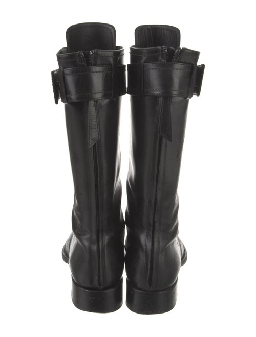 Tamara Mellon Leather Combat Boots