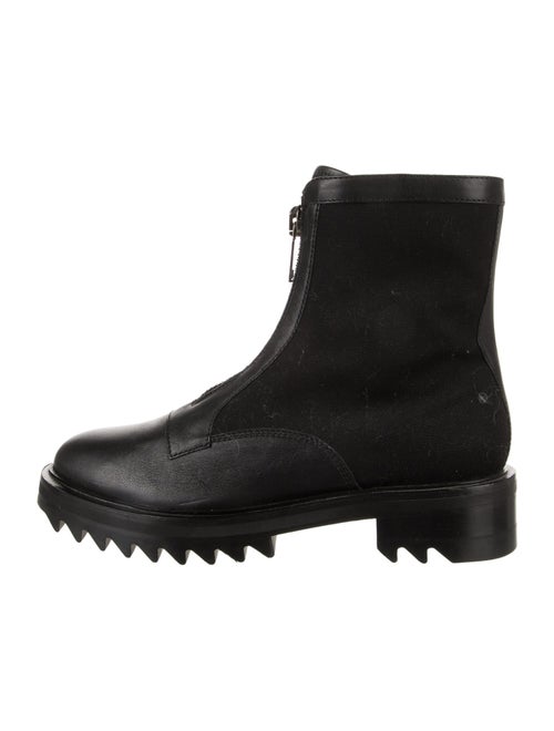 Tamara Mellon Leather Combat Boots