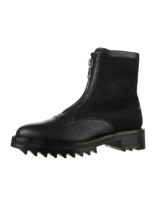 Tamara Mellon Leather Combat Boots