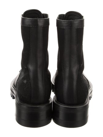 Tamara Mellon Leather Combat Boots