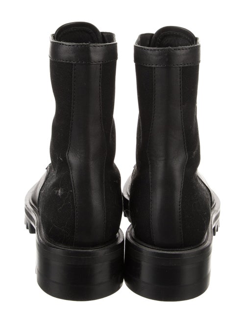 Tamara Mellon Leather Combat Boots