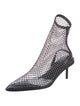 Tamara Mellon Mesh Crystal Embellishments Pumps