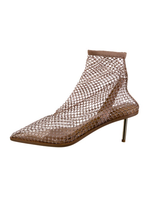 Tamara Mellon Mesh Crystal Embellishments Pumps