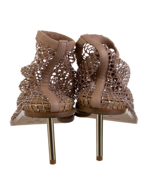 Tamara Mellon Mesh Crystal Embellishments Pumps