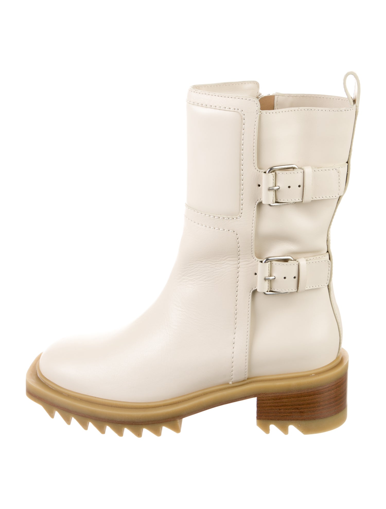 Tamara Mellon Leather Moto Boots