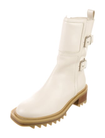 Tamara Mellon Leather Moto Boots