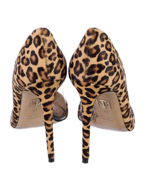 Tamara Mellon Ponyhair Animal Print D'Orsay Pumps
