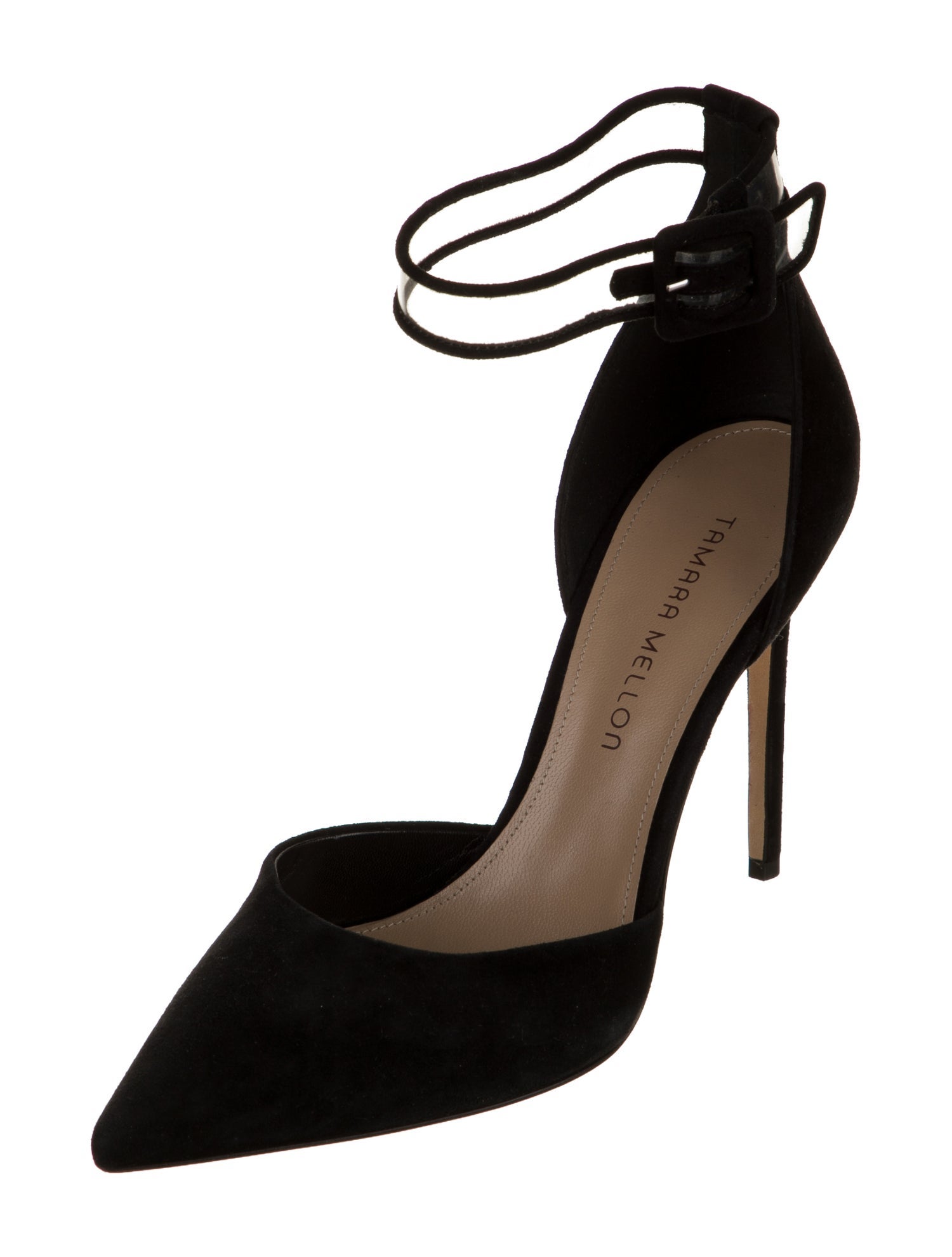 Tamara Mellon Suede D'Orsay Pumps
