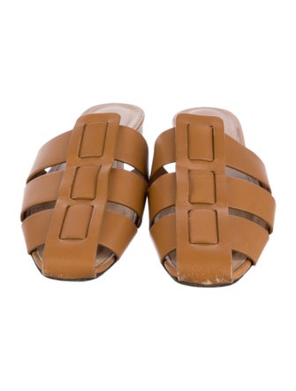 Tamara Mellon Leather Mules