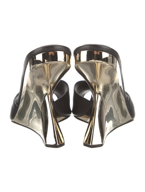 Tamara Mellon Leather Slides