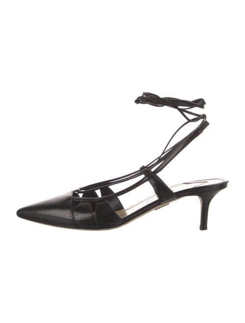 Tamara Mellon Leather Slingback Pumps