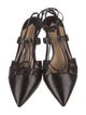 Tamara Mellon Leather Slingback Pumps