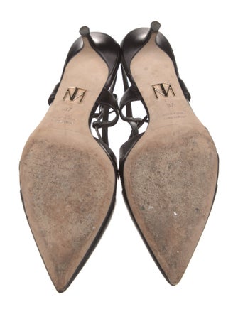 Tamara Mellon Leather Slingback Pumps